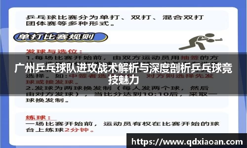 广州乒乓球队进攻战术解析与深度剖析乒乓球竞技魅力